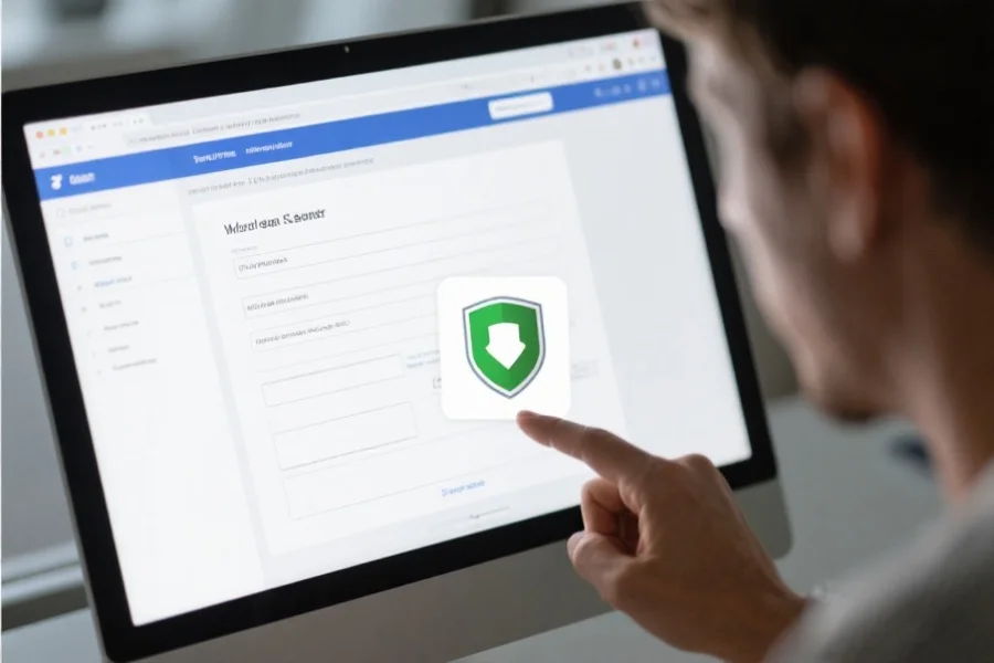 核对官网安全标志